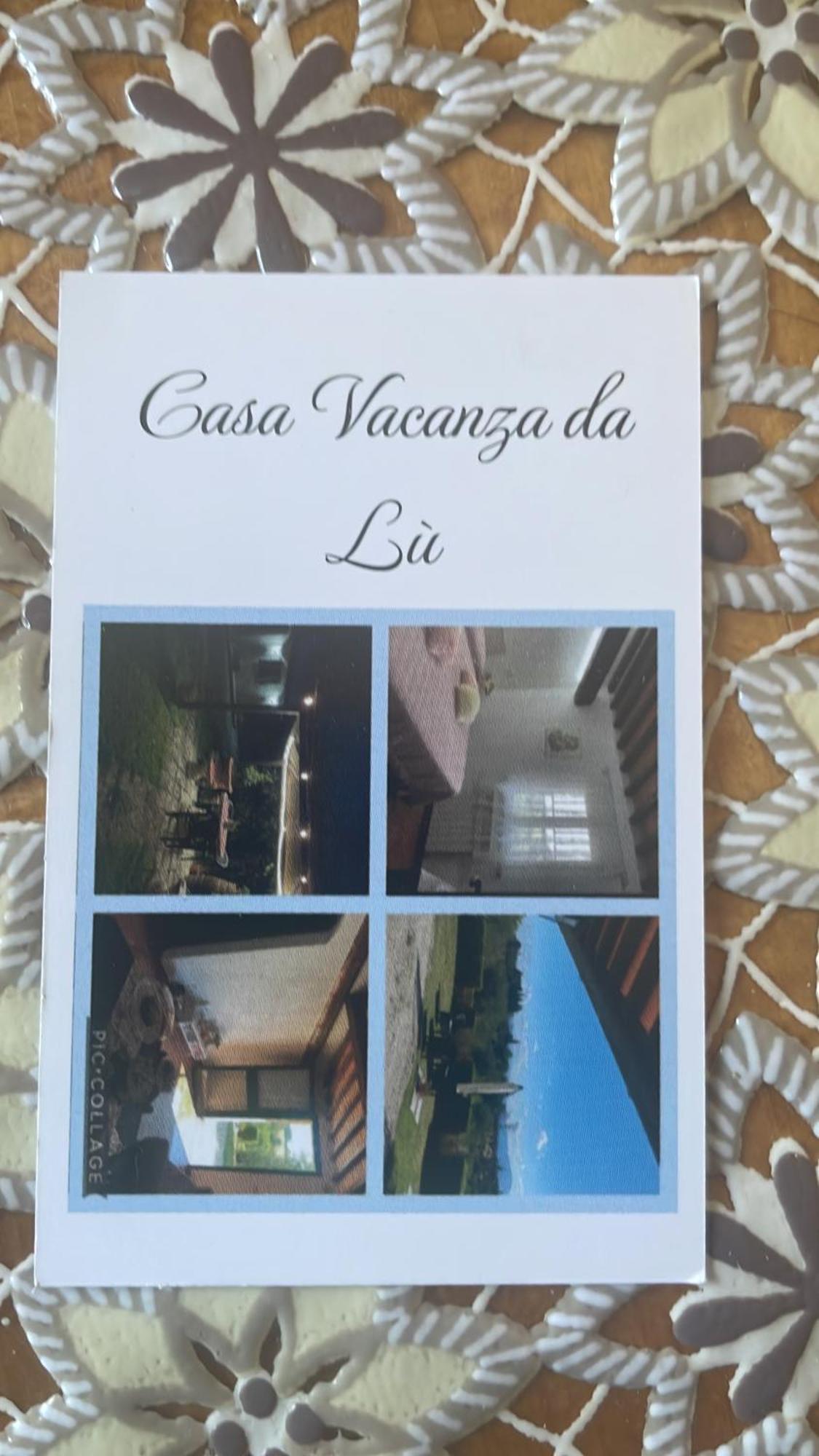 פויאנו דלה קיאנה Casa Vacanza Da Lu מראה חיצוני תמונה